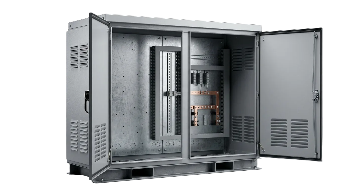 Transformer cabinets fabricated by FabTek Industries