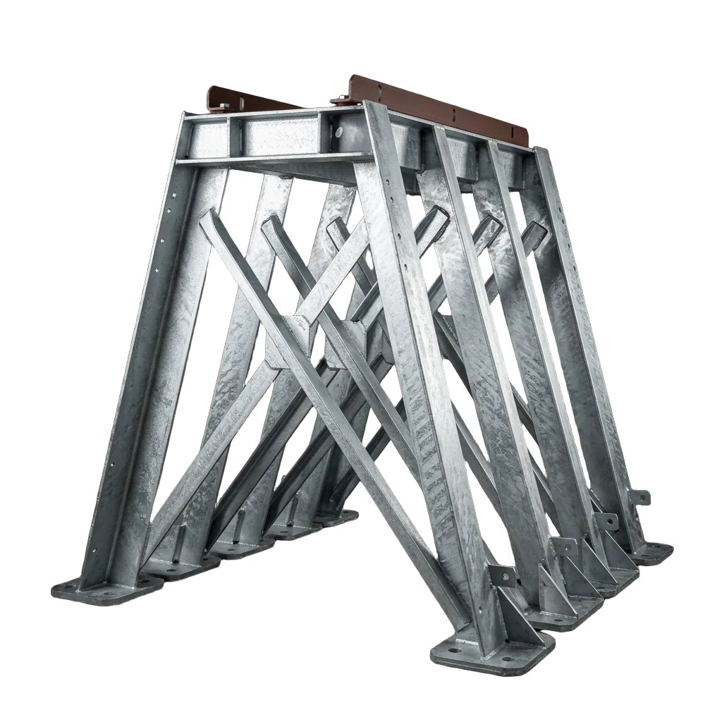 Substation structures and support steel fabricated by FabTek Industries