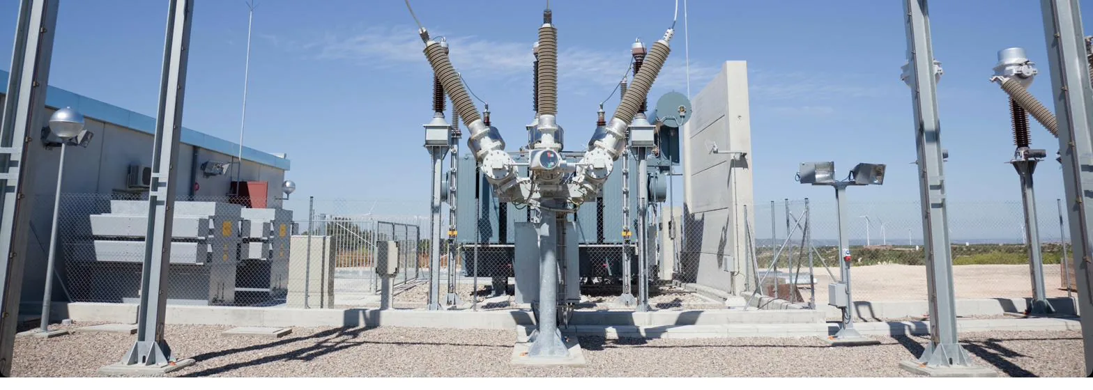 High-voltage substation steel structures fabricated by FabTek Industries